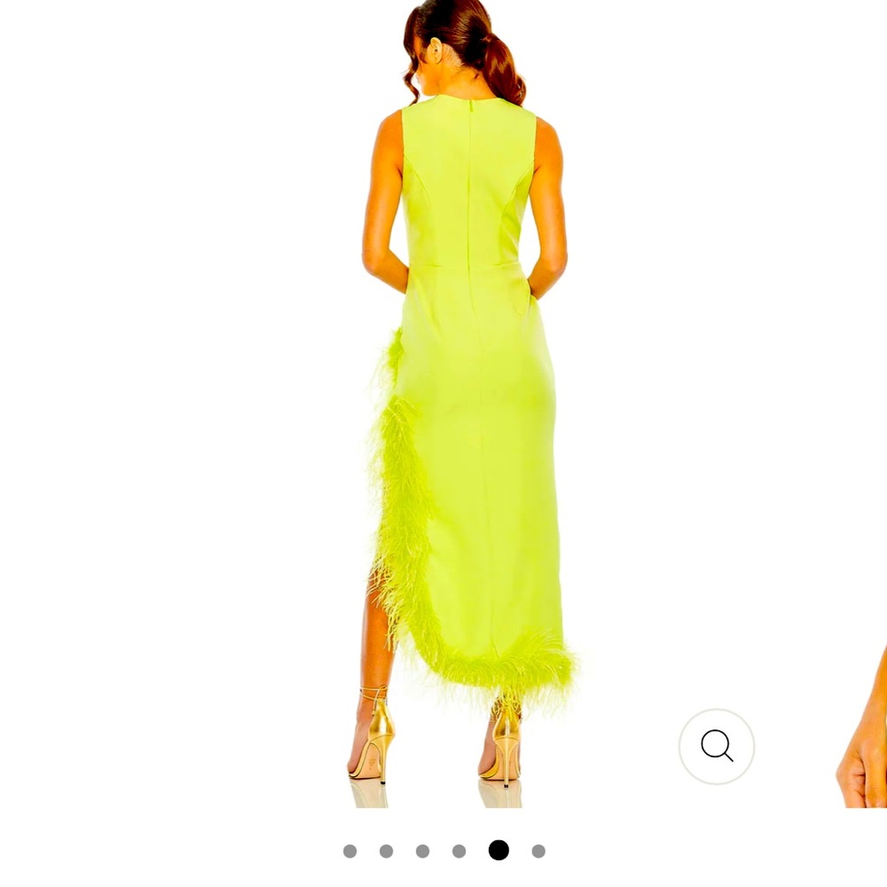 Mac Duggal stunning light green sleeveless gown! - Picture 3 of 3